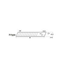 NT 커터칼날 BH-11P(H-1P용)(1타=20장묶음), 단품, 1개