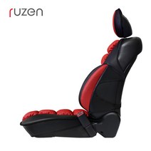 루젠 스포티지R 리무진 자동차시트커버 가죽시트, 리무진(레드), 1p