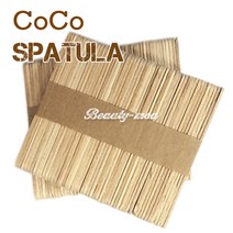 CoCo [CoCo]스파츌라(소형)100개입 나무막대 9.3*1cm, 1개