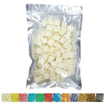 비누클레이 꼬메빔보 향기 솝클레이 12색 500g, 하양