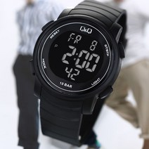 시티즌 Q&Q 큐앤큐 정품 패션 스포츠 전자시계 M122J 100M방수
