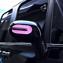 INBES 더뉴 레이 전용 사이드미러 몰딩 카본 데칼스티커 백미러 튜닝 악세사리 용품, 더뉴레이 사이드미러 스티커 D타입