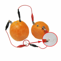 과일전지[탄소막대 알루미늄], 과일전지