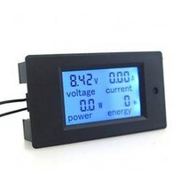20A 디지털전압전류계 LCD 모니터 전압계 전류계, 4in1전압전류계 (P00168), 100V20A전압전류계(P5558)
