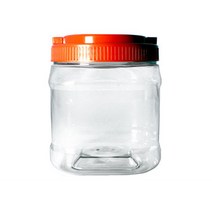 1.5L 사각 100개 대광구통 김치통 페트병 페트용기 생수병 생수용기 플라스틱통 플라스틱용기 내열병 식품용기 쌀통 페트병주문 젓갈통 김치통도매 PET용기내열용기 대경페트24