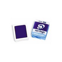 반고흐 전문가용 수채 고체케익물감 낱색, 506 Ultramarine Deep