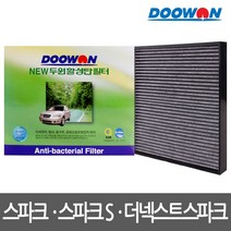 에어컨필터 스파크/스파크S/더넥스트스파크(13.1~), bhk74 뉴두원활성탄필터
