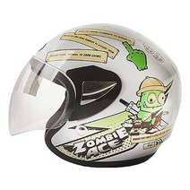 SST 주니어 오토바이 헬멧 캔디랜드네온그린, 몬스터화이트