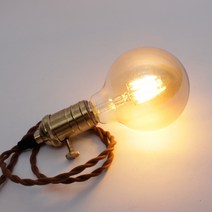 공간LED 에디슨전구 LED전구 인테리어조명, LED 에디슨 볼전구 G95 4W DS