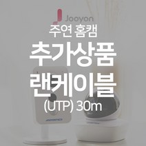 주연테크 가정용 IP wifi 홈캠 홈CCTV 감시카메라, (UTP) 30m
