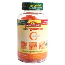 네이처메이드 어덜트 비타민 C 탠저린 구미 글루텐 프리, 80개입, 1개, 80정