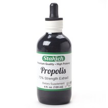 스타키치 프로폴리스 75% 스트렝스 추출물 무설탕 글루텐 프리, 120ml, 1개