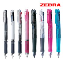 제브라 클립온 슬림 3색 4색 볼펜 0.7mm, 4. 클립온 4색 볼펜(0.7mm), 투명