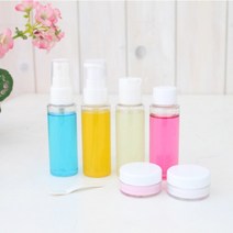 여행용 화장품 용기 세트 - A-티큐브