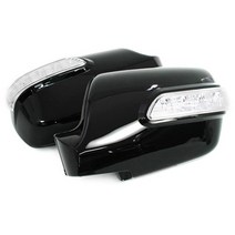 그랜드카니발 08년이후 - 2WAY 카비 LED 사이드미러 백미러커버, 머큐리실버 6C, 1개