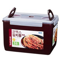 코멕스 바이오킵스 김치통 김치 냉장고 보관 용기, 14L