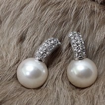 아름쥬얼리 룰라 진주귀걸이 귀찌 혼주 한복 귀안뚫는