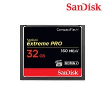 샌디스크 익스트림 프로 CF 메모리카드, 32GB