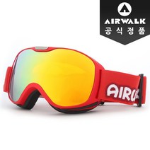 에어워크 정품 스키 보드 주니어 고글 AW-900 LM, AW-900 RD