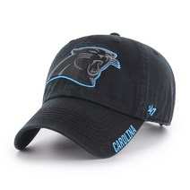 47 Brand CAROLINA PANTHERS BLACK HUDDLE CLEAN UP