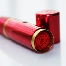 이안 실용신안 프리미엄 결재인 도장 리필잉크 간편 교체형 만년도장, 레드_청보라잉크, 쿠폰용_10×10