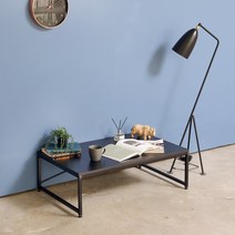 블루밍홈 심플좌식책상 100X60, 블랙