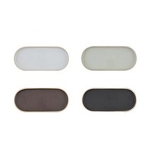 스페인하숙그릇 신혼 타원접시 10인치 4color, 브라운