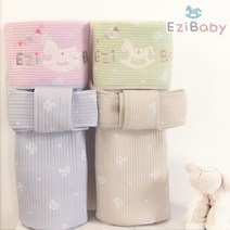 이지앤 포니 수제누빔 7부 포대기 아기띠, 핑크그레이