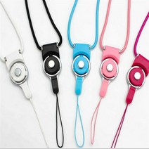 한단고 2WAY 핸드폰 목걸이줄/스트랩, 4. WHITE(흰색), Set