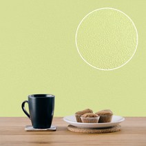 예스티키 단색벽지 시트지 벽지시트지 점착, 05. 단색벽지시트지 MW-005 밝은연두