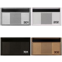 우편함 다세대우체통GST-타공600(270X160mm)무키, 3.GST타공600(블랙)140mm무키