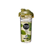 코멕스 트라이탄 차통&쉐이커 용기, 01-차통(그린), 600ml