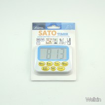 웰진 SATO 디지털 타이머 쿠킹타이머