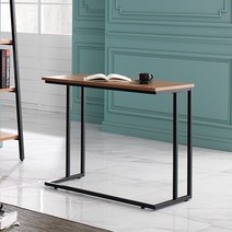 퍼니츠 소파테이블 거실테이블 사이드테이블 보조테이블 좌탁 좌식 테이블, 800 켈스 사이드테이블 블랙