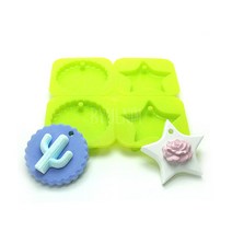 별님아씨 명가 다양한 금형 실리콘몰드, 금형-미니 타블렛 엔틱 원/별 4구