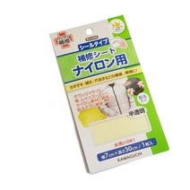kawaguchi 가와구찌 나일론 수선 테이프 보수 시트, 반투명, 1개