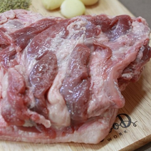 경매왕푸드 국내산 돼지 특수부위 혀밑살 1kg, 1개