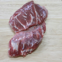 경매왕푸드 국내산 돼지 특수부위 뽈살 1kg, 1개
