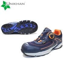 유니칸 안전화 UK-520 4인치 다이얼안전화 메쉬 가죽 경량안전화