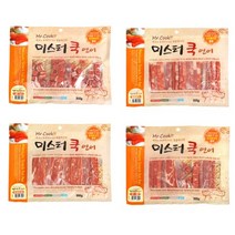 미스터쿡 강아지 간식 큐브&슬라이스 혼합, 연어맛, 3개