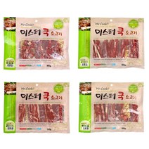 미스터 쿡 강아지 간식 큐브, 소고기, 3개