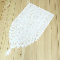 130cm 레이스 테이블 러너 식탁보 테이블보 테이블매트 식탁커버 식탁매트 테이블러너 레이스러너 밥상보 레이스식탁보