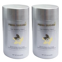 프리마 바로헤어 흑채 23g, 다크브라운, 2개