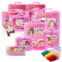 동아 크레파스 여아용_랜덤발송, 36색