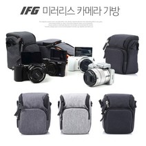 미러리스 카메라 가방 케이스 캐논 EOS M6/M10/M5, 미러리스 카메라 가방 그레이