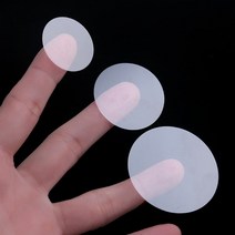 모노폴리 15mm 투명 원형스티커 동그라미 포장 테이프 포장데코스티커, 60개