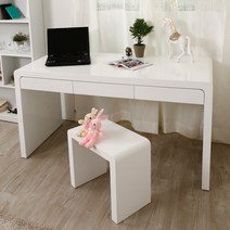 리치웰 하이그로시 컬러풀 멀티 서랍셋 화장대 1500 (의자별도), 몸통화이트_서랍화이트