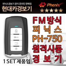 피닉스 원격시동경보기, 1세트, 피닉스FM경보기 750(기본형 싸이렌)