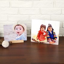 번개포토 메탈 사진 액자, 액자프레임 없는 메탈액자