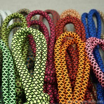 동서스토어 마름모 파라코드 스트링끈 5mm(팔찌 리드줄 목걸이줄 등 재료추천), 1야드(90cm)-레드